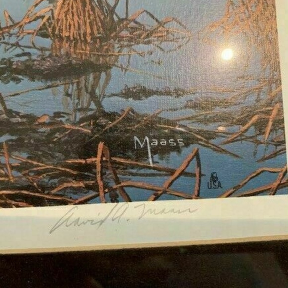 Print framed from David A. Mass - Picture 2 of 3